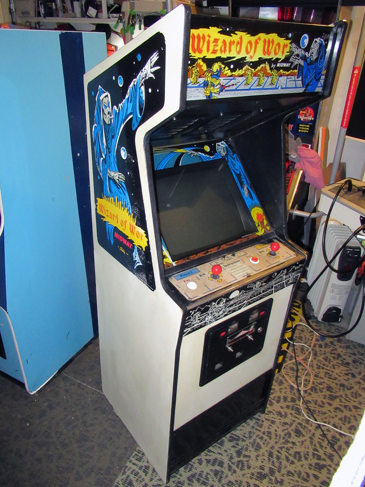 wizard of wor arcade machine